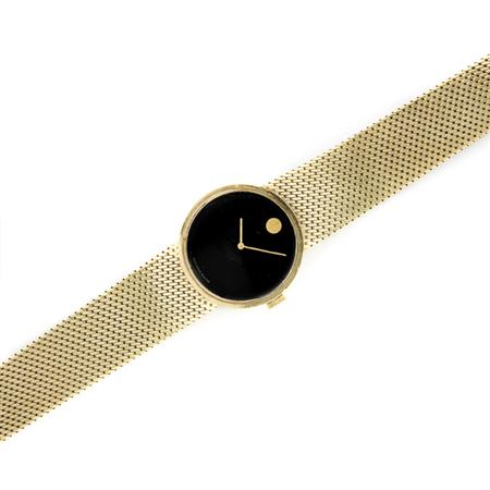 Gold Wristwatch Movado Van Cleef 6afab