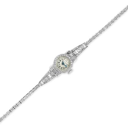 Diamond Wristwatch
	  Estimate:$800-$1,200