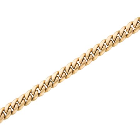 Gold Curb Link Bracelet Estimate 1 000 1 500 6affb