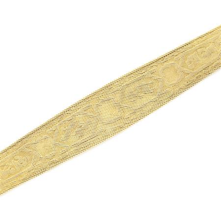Gold Mesh Bracelet
	  Estimate:$800-$1,200
