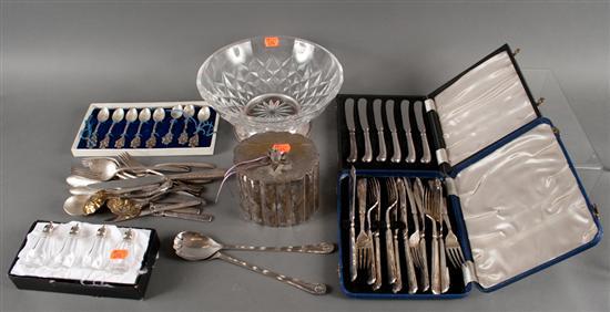 Assorted silver and silver plated 77ba1