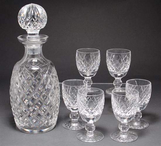 Waterford crystal decanter and 77c64