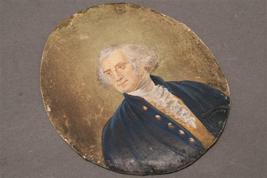 Anglo American, 18th century.  Portrait