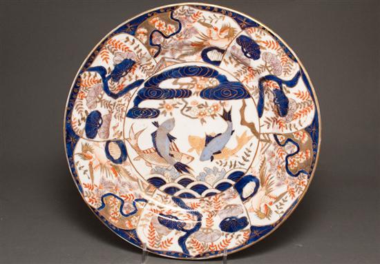 Japanese Imari porcelain plate 77cfe