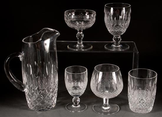 Waterford crystal 47 piece partial 77d45