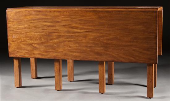 Federal style mahogany drop leaf 77dc3