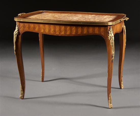 Louis XV style gilt metal mounted 77de2