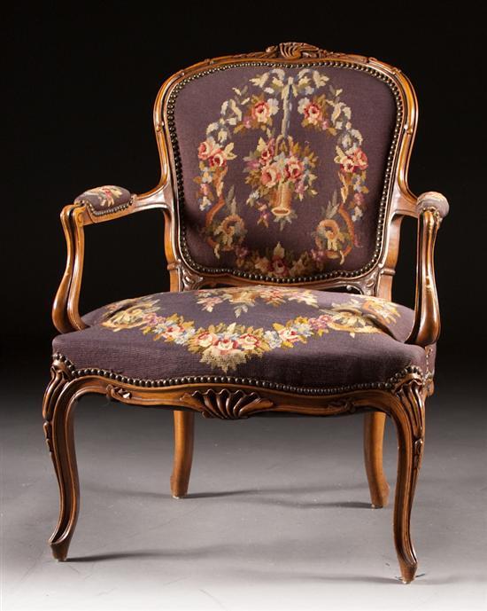 Louis XV style carved fruitwood 77deb