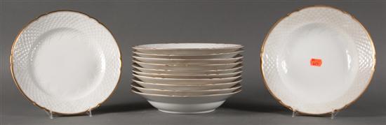 Set of eleven Bing & Grondahl porcelain