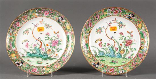 Pair of Chinese Export Famille 77b76