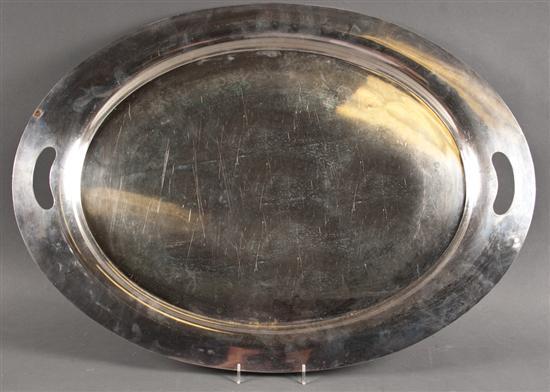 American silver serving tray in 77f8b