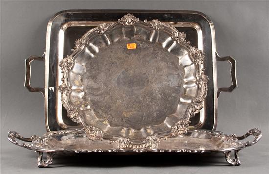 Georgian style silver-plated service
