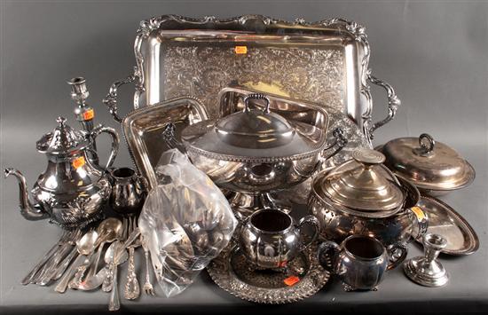 Gorham silver-plated tureen, 1885,