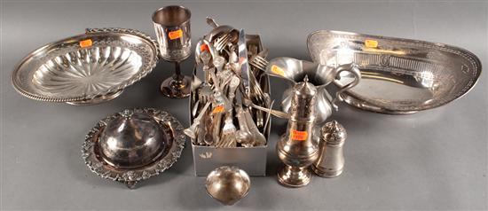 Assorted silver platedware including  77fdc