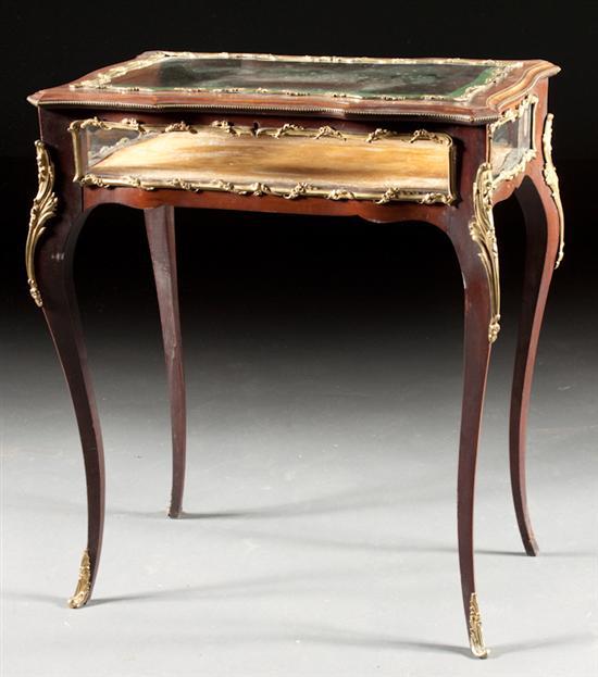 Louis XV style ormolu mounted mahogany 7812c