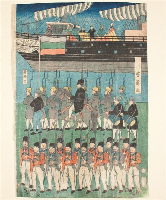 Utagawa Yoshikazu Japanese act  781c1