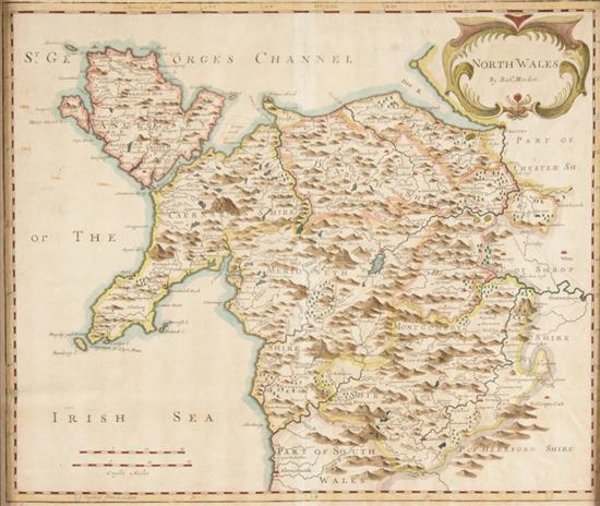 Robert Morden British, 1668-1703 Map