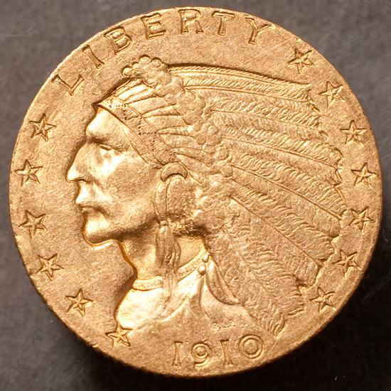 U.S. Incuse Indian Head type gold