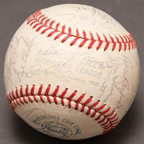 1972 Baltimore Orioles team signed