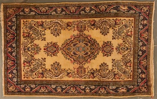 Keshan rug Persia modern 3 4 77ee3