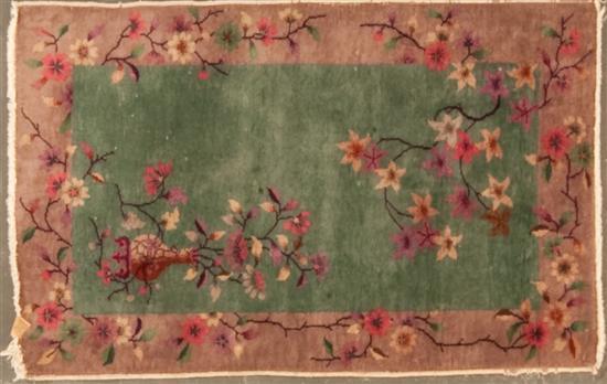 Semi antique Nichols Chinese rug  77eec