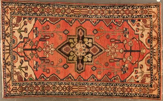 Hamadan rug, Iran, modern 4.4 x