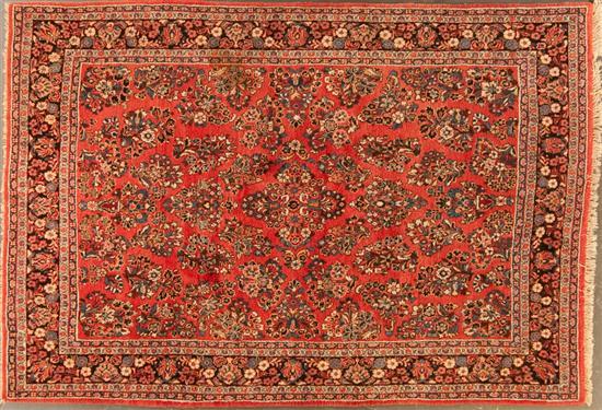 Sarouk rug, Iran, circa 1960, 6.3 x