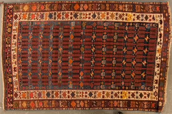 Semi antique Afshar rug Persia  77f11