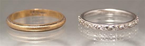 Lady's 14K yellow gold wedding