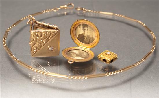 Assorted Victorian gold and diamond 77f6b