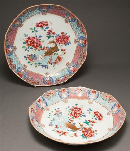 Pair of Chinese Famille Rose porcelain