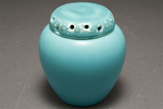 Rookwood turquoise glazed art pottery 783ee