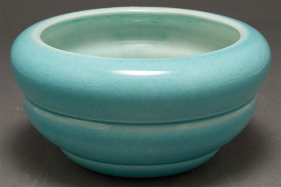 Rookwood turquoise glazed art pottery