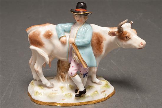 Meissen porcelain figural group 7840b