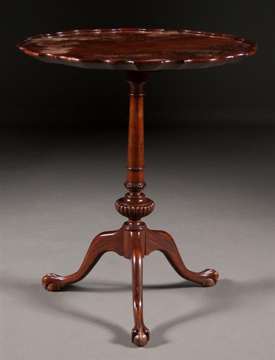Chippendale style carved mahogany 78494