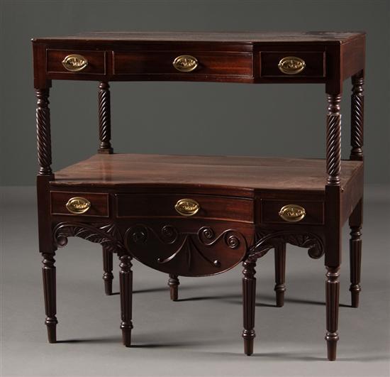 Cabinet made George III style carved 78495