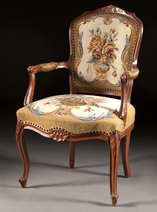 Louis XV style carved mahogany 784e4