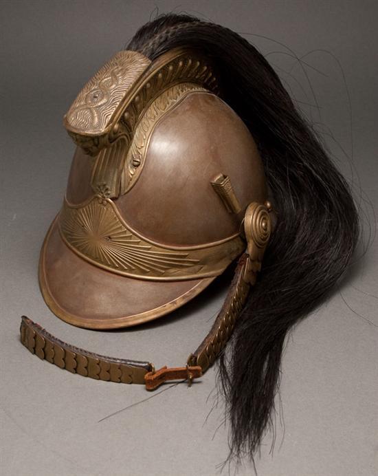French dragoons helmet, mid 19th Century