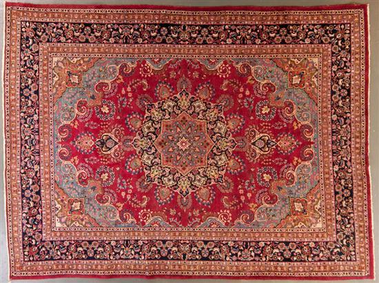 Meshed carpet Iran circa 1960  7858a