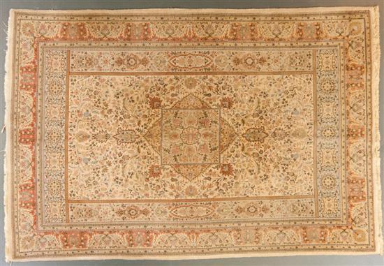 Tabriz rug Iran circa 1970 7 9 78599