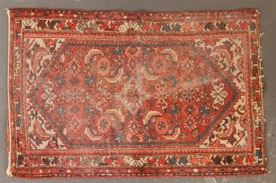 Hamadan rug Iran circa 1950 2 6 785a0