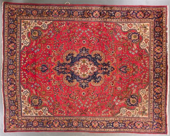 Tabriz carpet, Iran, modern, 9.8 x 12.8