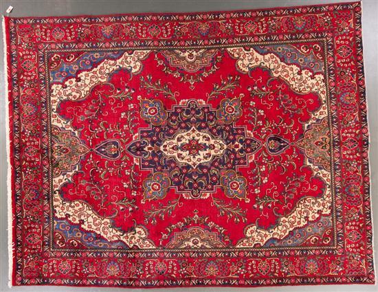 Tabriz carpet, Iran, modern, 9.8