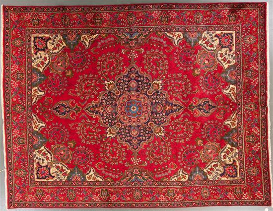 Tabriz carpet, Iran, modern, 9.11 x