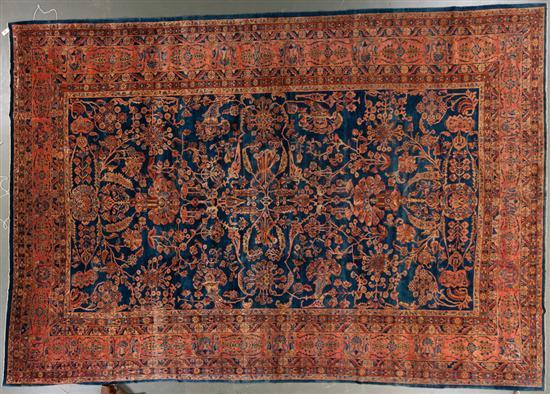 Antique Sarouk carpet Iran circa 785b5