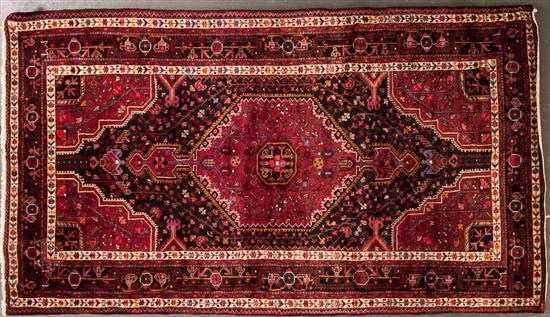 Hamadan rug, Iran, modern, 5.4 x 9.4