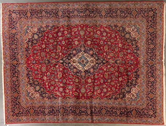 Fine Keshan carpet Iran modern  781ec