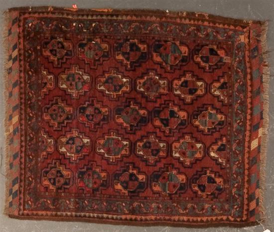 Antique Bohkara rug, Afghanistan,