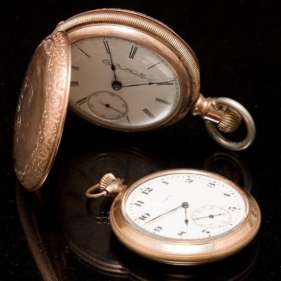 Two Elgin pocket watches 1 gold filled 78296