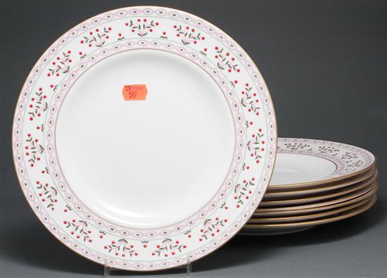 Eight Royal Crown Derby china dinner 78347